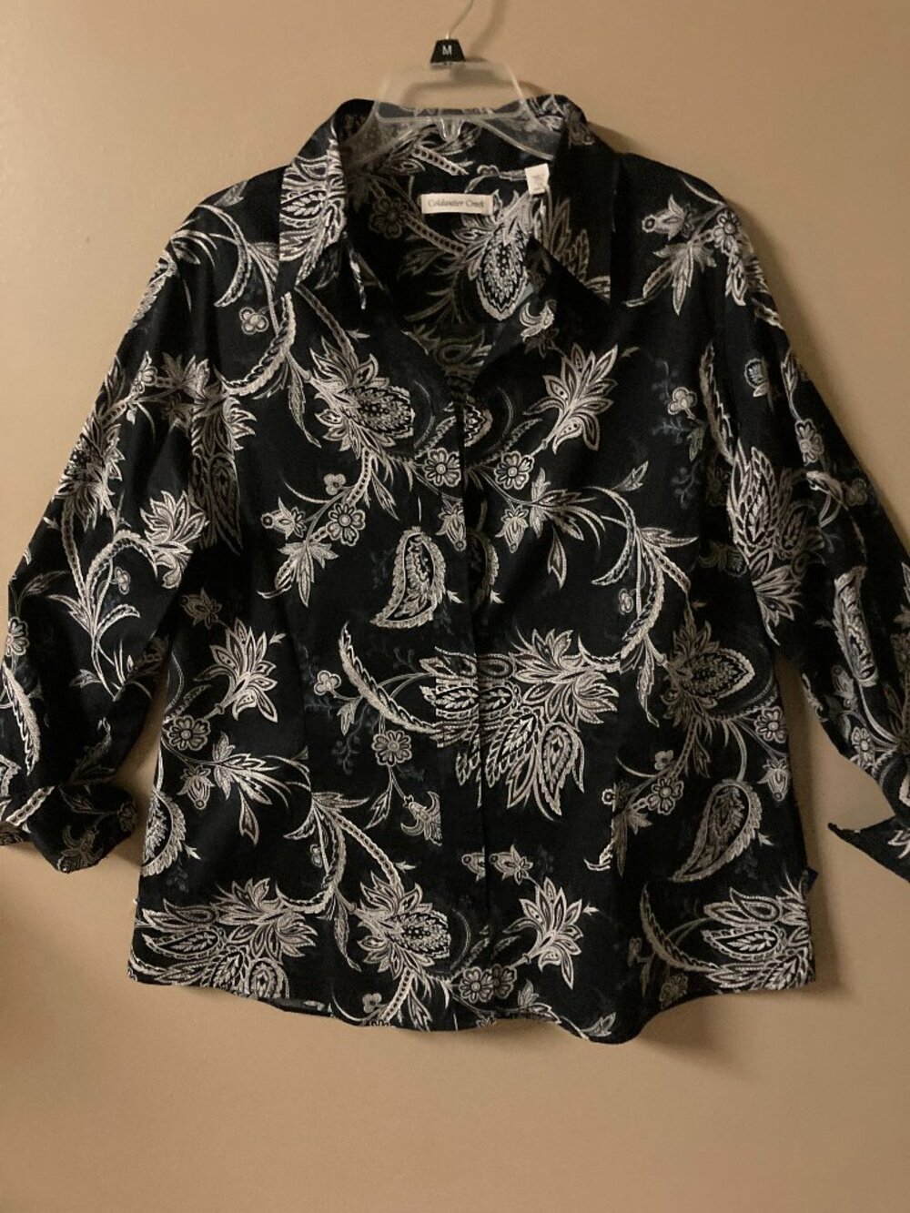 COLDWATER CREEK SIZE 1 X---WOMENS  BLOUSE
